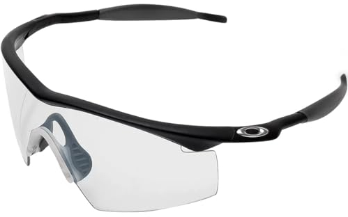 Oakley Industrial M-Frame W/Clear Lunettes de Soleil, Black, Taille Unique Mixte