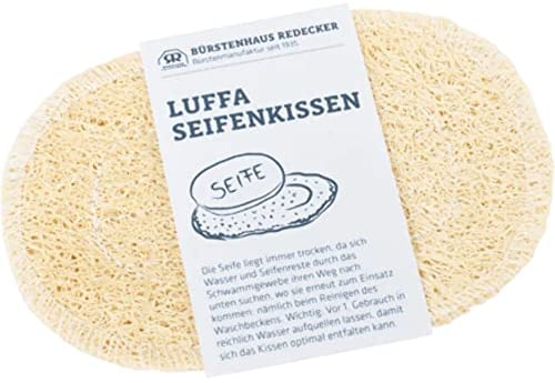 REDECKER 693500 Luffa Seifenkissen, Oval