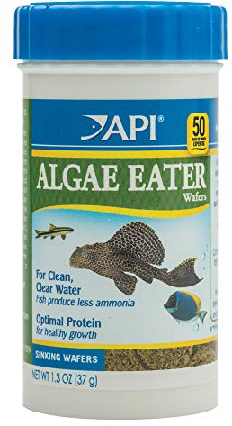 API ALGAE EATER WAFERS Algae Wafer Fish Food 1.3-Ounce Container
