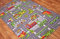 The Rug House Kinder-Spielteppich Straßen-Matte Stadt Verkehr Straßen 140cm x 200cm (4ft7 ...