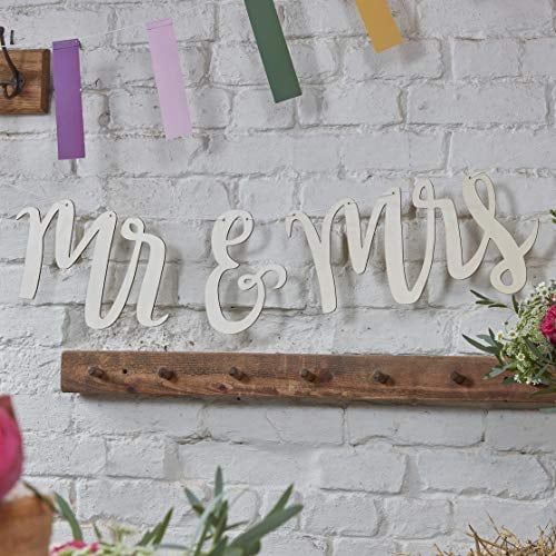 Ginger Ray Mrs Holz Deko Banner Boho