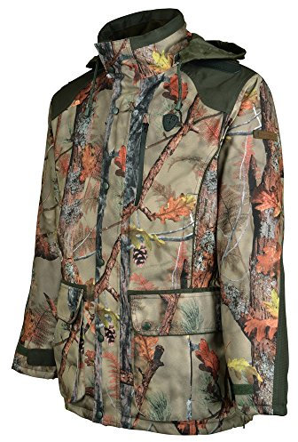Percussion Brocard Skintane Optimum Wasserdichte Jagdjacke – Forest Ghost Camo Gr. XL, Wetland Ghost Camouflage