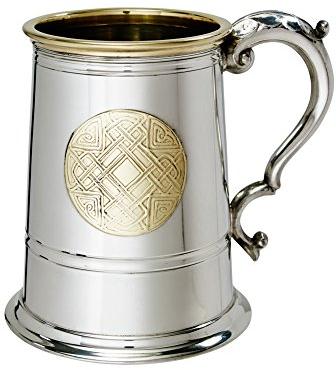 Wentworth Celtic Gold Chope en étain et laiton