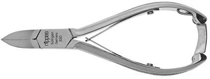 nippes Solingen Nagelzange für starke Fußnägel, 14 cm, Edelstahl Rostfrei, Profi Nagelzange für die Fußpflege, Fussnagelzange, Made in Germany