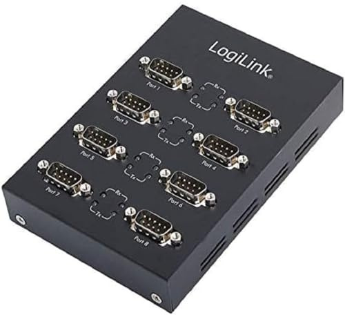 LogiLink AU0033 USB Adapter, USB zu 8X Serial