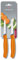 Victorinox Swiss Classic Lot de 2 Couteaux d’Office, Lame de 8 Cm, Pointe Moyenne, Acier Inoxydable, Orange