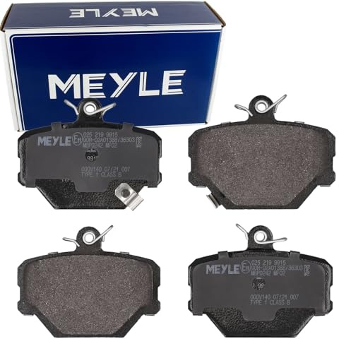 Meyle – 0252199415juego-Bremsbeläge, Bremsklötze | Kompatibel mit: SMART CABRIO, CITY-COUPE, CROSSBLADE, FORTWO Cabrio, FORTWO Cabrio, FORTWO Coupe, FORTWO Coupe, ROADSTER