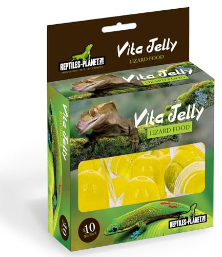 Reptiles Planet - Vita Jelly Banane pour Lézard - 10 pcs