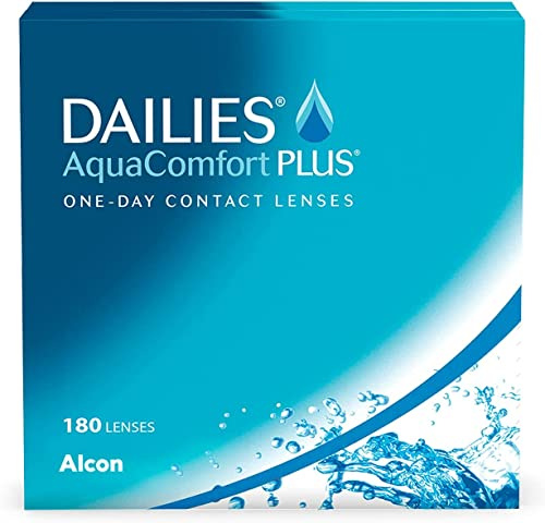 Dailies AquaComfort Plus Tageslinsen weich | 180 Stück | BC 8.7 mm | DIA 14.0 mm | -04.25 Dioptrien