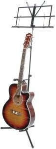 Music and Guitar Stand Foldable Height Adjustable