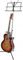Music and Guitar Stand Foldable Height Adjustable