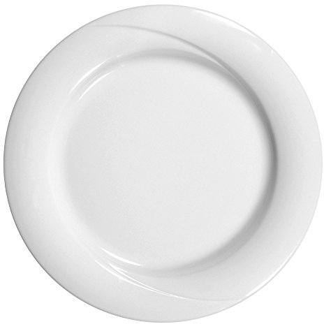 Seltmann Weiden Teller flach 26 cm Fahne 6 Stück Laguna Weiss Uni 00006