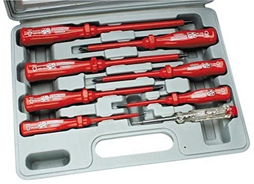 Mannesmann - M 1187-8-PL - Juego de destornilladores 8 piezas VDE-GS