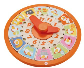 Trudi 82599 - Lernuhr-Puzzle -Lernspiele
