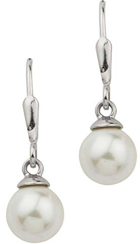 Ohrhänger, Silber mit Perle