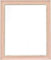 Frames by Post Porte Photo Nordique 40 x 50 cm Verre Plastique Vieilli, Rose