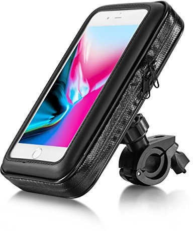 Eximtrade Universal Wasserdicht Fahrrad Handy Halterung Beutel Tasche für Smartphones und GPS (Für Smartphones 5,5)