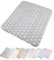 Vizaro - Fasciatoio Imbottito Materassino per Bambini 70x75 cm - 100% Cotone - Premium made in EU senza sostanze nocive - A Pois Bianchi