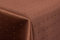 Punkte Damast Tischdecke 160 rund von First-Tex *Dunkelbraun*