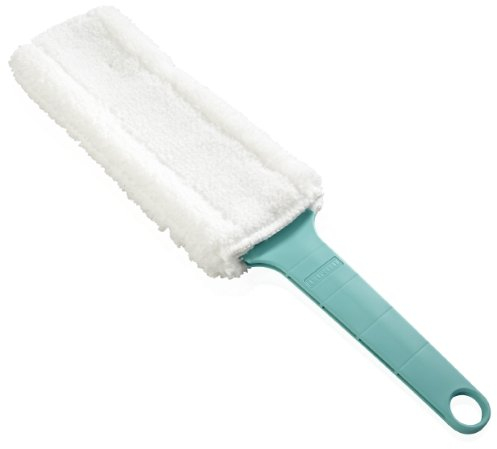 Leifheit hochwertiger Heizkörperreiniger Floretta, Heizkörper, Heizung, Reinigung, mit Mikrofaserbezug, 41216