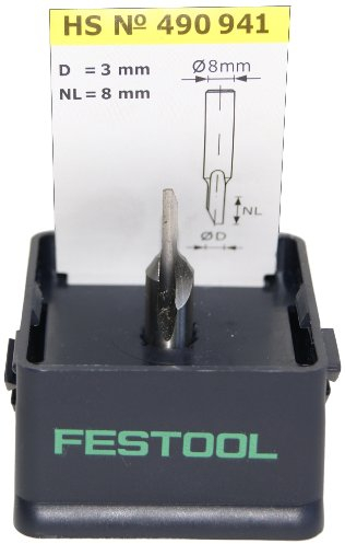 Festool Fraise à rainurer HS S8 D 3/8