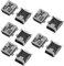sourcing map 10 St Mini USB 5P Buchse Adapter Buchse Loete Steckverbinder Silbrig de