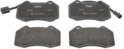 FERODO Brake Pads | FDB4320 | OE-Matching Quality | Eco-Friction Fuse+ Technology | Pack of 4