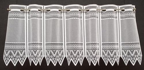 Scheibengardinen 21 - 44 cm hoch 26cm Window Curtain 30cm long