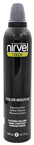 Nirvel Color Mousse CASTAÑO Oscuro 300 ml