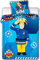 Unbekannt Feuerwehrmann Sam 008 Kinderbettwäsche Fireman Sam Babybettwäsche 100x135 cm + 40x60 cm