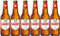 Sagres 6x0,33l - Bierpaket mit 6 Flaschen - Lagerbier aus Portugal