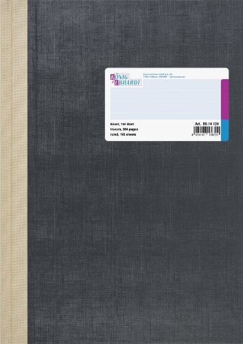 König & Ebhardt König und Ebhardt König & Ebhardt 8614124 Geschäftsbuch (A4, liniert, 80g/m², 192 Blatt Fadenheftung mit Seitenzahl)