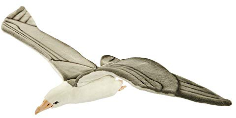 HANSA Plüschmöwe im Flug, 85 cm Spannweite