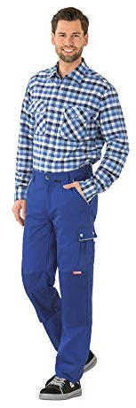 Planam 2120062 Canvas 320 Bundhose, Kornblau/Kornblau, Größe 62