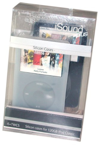 Isound Silikon Hülle IPOD Classic, 2 Stück