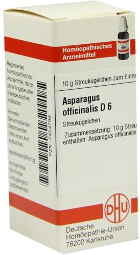 ASPARAGUS OFFICINALIS D 6 Globuli 10 g