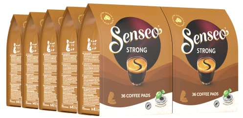 Senseo Strong, Monodosis de Café, 16 Unidades, Nuevo Diseño