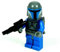 Mini figurine Star Wars Lego - Soldat Mandalorien - Bleu - Avec blaster et jetpack