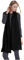 Prettystern 100% Kaschmir 200cm Langer Damen Herren Winter-Schal Strick-Scarf Winter Cashmere Stola - Schwarz