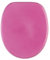 Sanilo Glitzer WC Sitz ohne Absenkautomatik, hochwertiger Toilettendeckel, einfache Montage, stabile Scharniere, Glitzer Pink