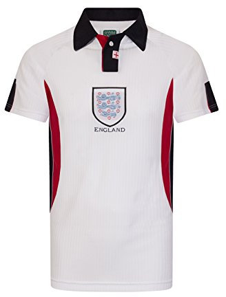 Score Draw Men's England 1998 World Cup Finals Shirt - White, Small