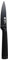 Bergner CUCHILLO PELADOR 8.75CM Acero INOX Black Blade Schälmesser, Stainless Steel, Schwarz, 8.75 x 30 x 30 cm