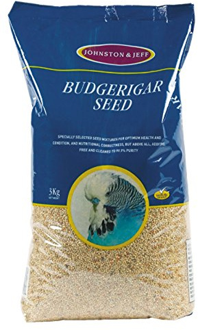 J&j Budgerigar Seed 3kg (Pack of 4)