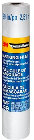 Scotch Painter's Tape AMF99 3M Hand-Masker Advanced Masking Film, 99 Width, 1 roll