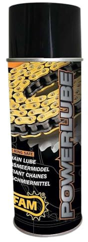 AFAM Lubrifiant chaîne Powerlube - Spray 400 ml