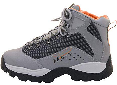 FROGG TOGGS Men's Saltshaker Flats Shoe Wading Boots for Fishing with Cleated Soles for Traction on Wet and Dry Surfaces, Slate/Gray, 10