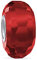 Bling Jewelry Abalorios Facetados Translúcidos De Cristal De Murano En Rojo Para Mujeres Y Adolescentes Para Pulseras Europeas De Plata De Ley .925