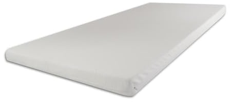 SW Bedding Topper Viscoelastische Matratzenauflage 100 x 200 x 9 cm H3 mit Bezug SANcare - 30 Tage Probeschlafen