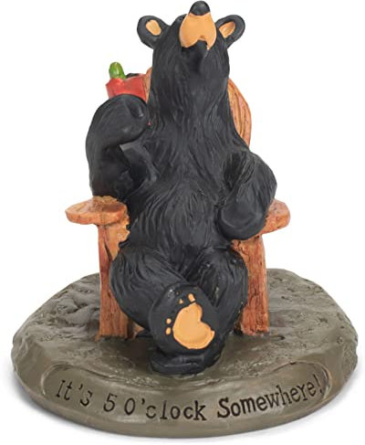 Demdaco 5 O 'Clock Somewhere Figur, schwarz
