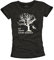 Lustiges Damen Shirt mit Spruch Mir REICHTS ICH GEH SCHAUKELN schwarz Größe M